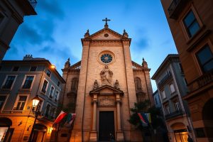 Mujeres toman protagonismo en la Semana Santa compostelana