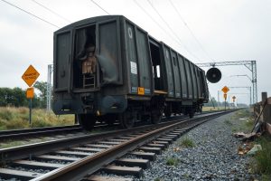Una persona herida en otra salida de vía en Lugo este jueves