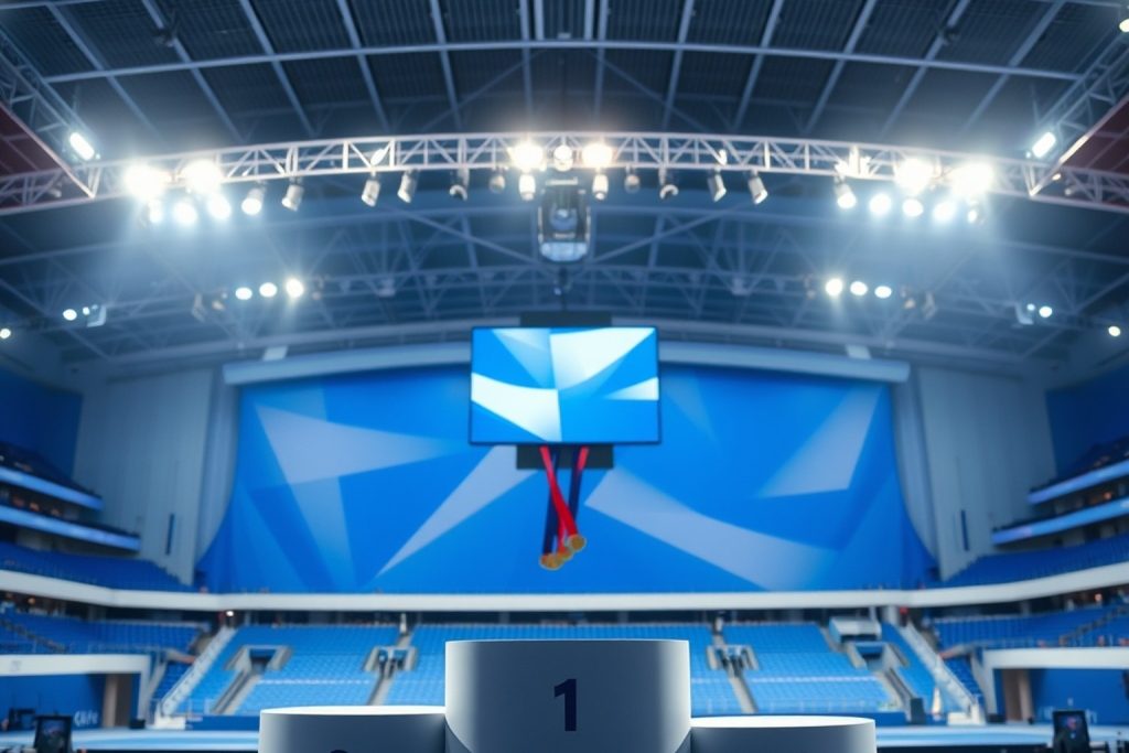 Rafa Domínguez entrega las medallas de la competición júnior de las Series Mundiales de Tríatlon en Pontevedra