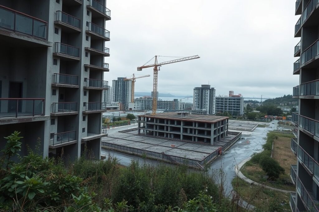 Diez empresas optan a construir 58 viviendas públicas en el Bertón, en Ferrol