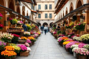 Pontevedra abre el 5 de octubre el plazo para pedir puesto en el mercado de flores de la Ferraría