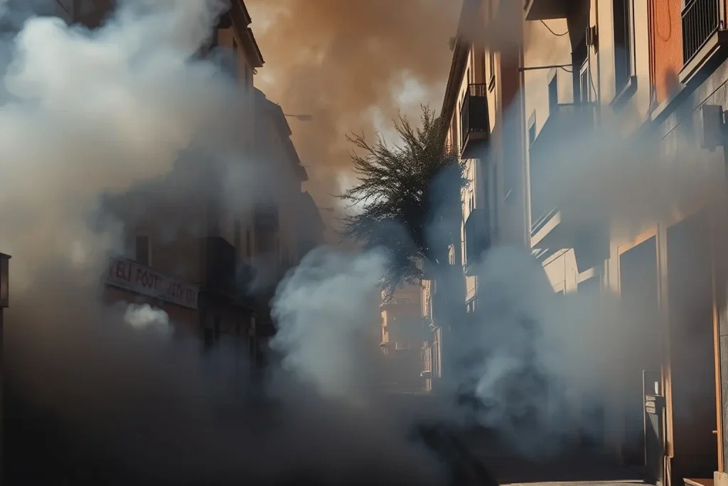 Un aviso vecinal activa el dispositivo contra un incendio en una vivienda de Our