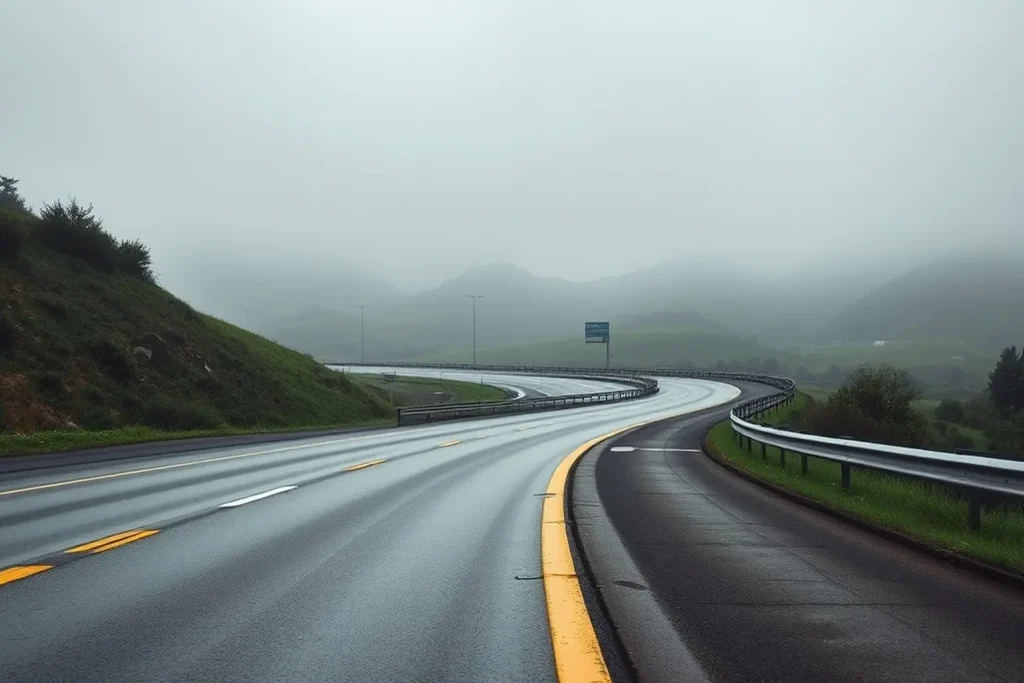 Six vehicles collided on the A 52: the Toén stretch concentrates traffic risk