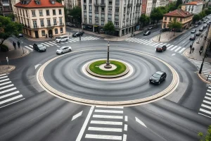 Adiós a la rotonda pintada: Lugo traducirá en obra real un cruce que confunde a