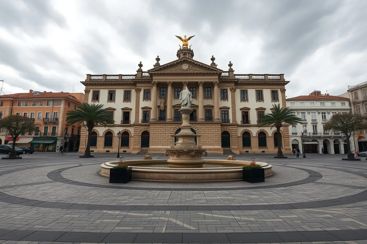 El Concello de Lugo prevé reabrir al tráfico la praza Conde de Fontao este miércoles
