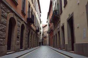 Dúas rúas emblemáticas do casco histórico de Lugo cambiarán de pel tralas festas