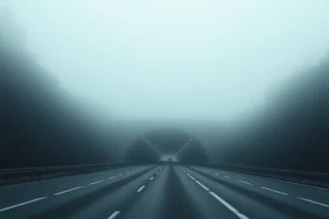 La niebla vuelve a cerrar la A 8 en O Fiouco: dos accidentes y dos heridos en un