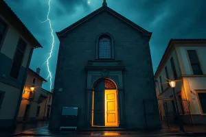 Un labazá nas portas do santuario da Barca enfronta a un exalcalde e unha veciña de Muxía