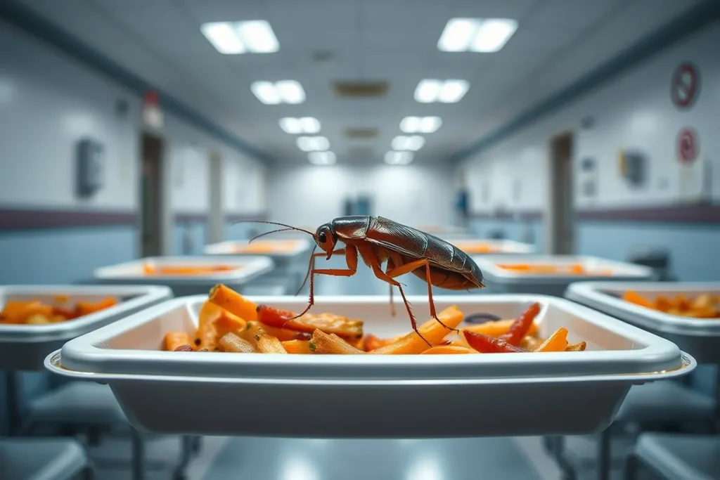 Una cucaracha en la comida de un paciente enciende las alarmas en el Hospital Cl