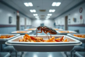 Una cucaracha en la comida de un paciente enciende las alarmas en el Hospital Cl