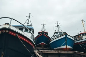 O gasóleo acende a mecha na frota de baixura de Pontevedra