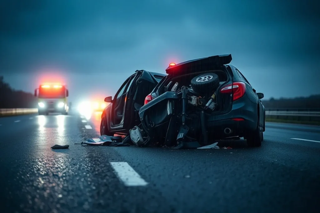 La N 640 vuelve a ser escenario de la gravedad: tres personas luchan por salir a