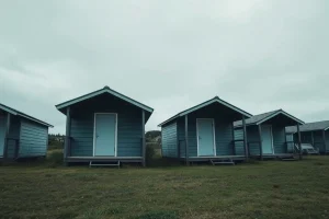 O cámping como segunda casa: a fronteira difusa que levou ao precinto en A Pobra