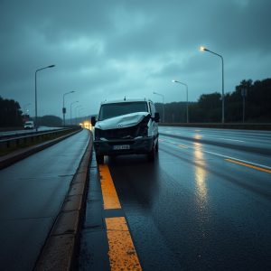 Un choque en la A 8 deja un herido y obliga a limpiar la calzada en Mondoñedo