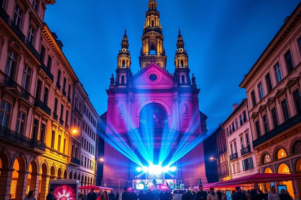 San Froilán chega este luns a San Fiz con 500 drons e a Orquestra Panorama
