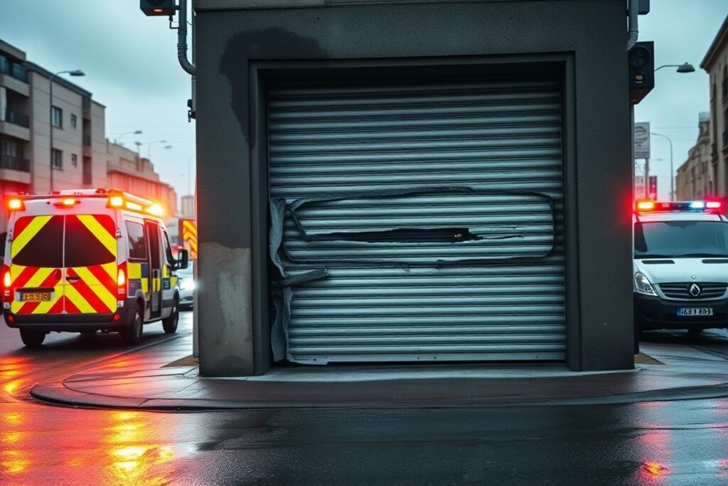 Un bombero, trasladado por un golpe de calor al apagar un incendio en un garaje de Vigo