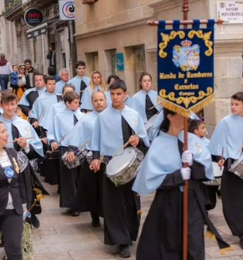 La Banda de Tambores y Cornetas de Cangas busca nuevos miembros de cara a la Semana Santa de 2027
